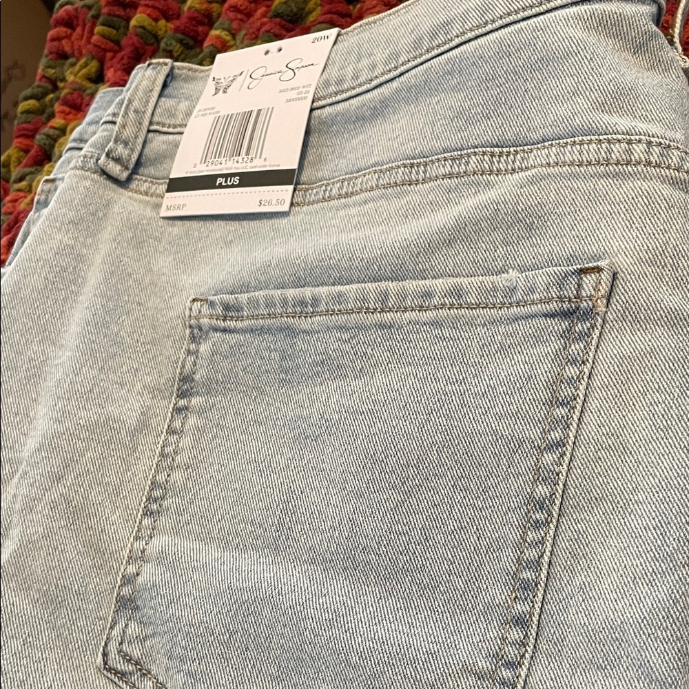Jessica Simpson maxi Jean Skirt size 20W new with tags.